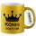 Glitzertasse König 2027/28 Krone Schüztenkönig 330ml