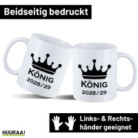 Kaffeetasse König 2028/29 Krone...