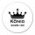 Aufkleber König 2028/29 Krone Schüztenkönig 10cm rund