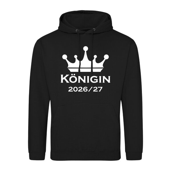 Unisex Hoodie Königin 2026/27 Krone Schüztenkönigin