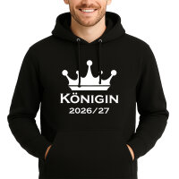 Unisex Hoodie Königin 2026/27 Krone Schüztenkönigin