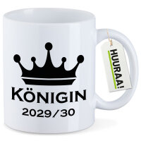 Kaffeetasse Königin 2029/30 Krone...