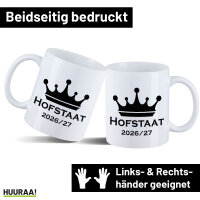 Kaffeetasse Hofstaat 2026/27 Krone Schützenfest 330ml