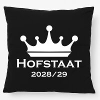 Kissen Hofstaat 2028/29 Krone Schützenfest 40x40cm