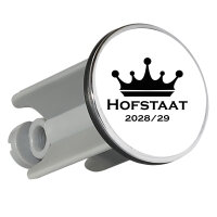 Waschbeckenstöpsel Hofstaat 2028/29 Krone...
