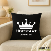 Kissen Hofstaat 2029/30 Krone Schützenfest 40x40cm