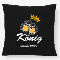 Kissen König 2026/27 Bierkrug...