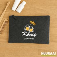 Kulturbeutel K&ouml;nig 2026/27 Bierkrug...