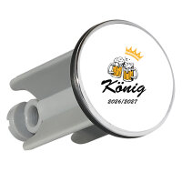 Waschbeckenstöpsel König 2026/27 Bierkrug...