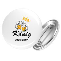Button K&ouml;nig 2026/27 Bierkrug...