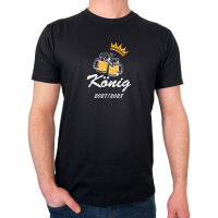 Herren T-Shirt König 2027/28 Bierkrug...