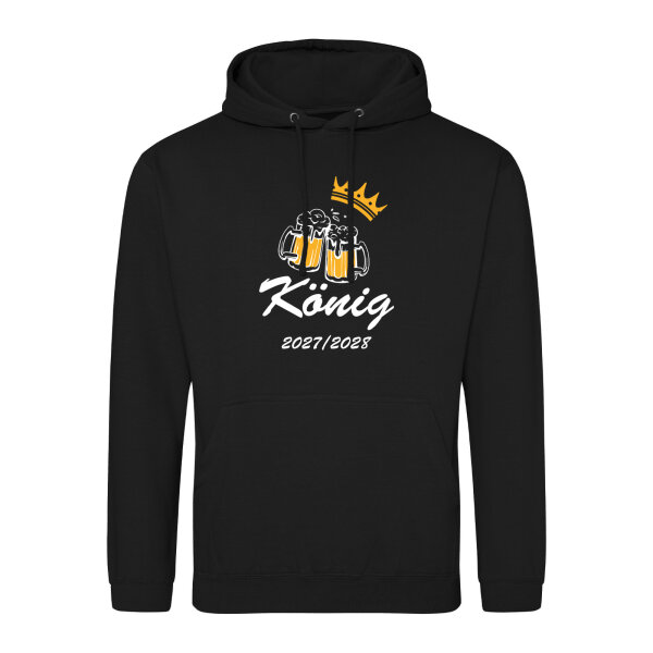 Unisex Hoodie König 2027/28 Bierkrug Schüztenkönig