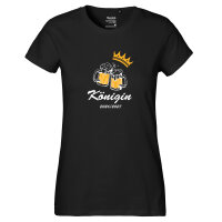 Damen T-Shirt K&ouml;nigin 2026/27 Bierkrug...