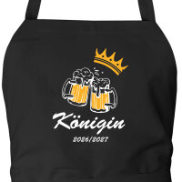 Schürze Königin 2026/27 Bierkrug...