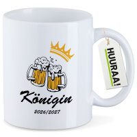 Kaffeetasse Königin 2026/27 Bierkrug...