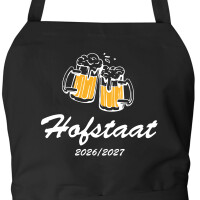 Schürze Hofstaat 2026/27 Bierkrug Schützenfest...
