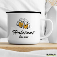 Emaille Tasse Hofstaat 2026/27 Bierkrug Schützenfest 300ml Vintage