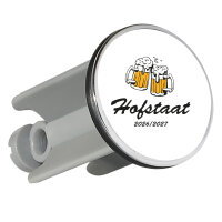 Waschbeckenstöpsel Hofstaat 2026/27 Bierkrug...