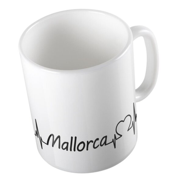 Kaffeetasse Mallorca Weiß 330ml