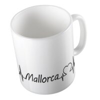 Kaffeetasse Mallorca Weiß 330ml