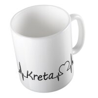 Kaffeetasse Kreta Weiß 330ml