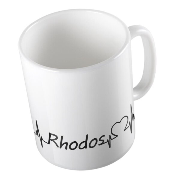 Kaffeetasse Rhodos Weiß 330ml