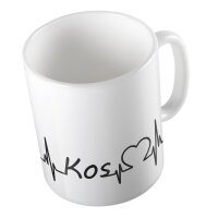 Kaffeetasse Kos Weiß 330ml