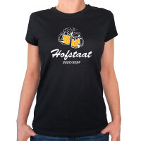 Damen T-Shirt Hofstaat 2028/29 Bierkrug...