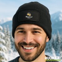 Beanie mit Patch Hofstaat 2028/29 Bierkrug Schützenfest Black