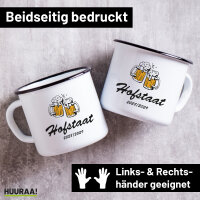 Emaille Tasse Hofstaat 2028/29 Bierkrug Schützenfest...
