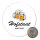Magnet Hofstaat 2028/29 Bierkrug Schützenfest 59mm Kühlschrankmagnet