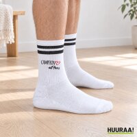 Unisex Socken Camperin mit Herz Baumwolle