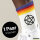 Unisex Socken Pentagramm Drudenfuß Baumwolle