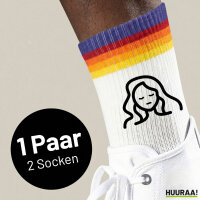 Unisex Socken Jungfrau Sternzeichen Symbol Baumwolle