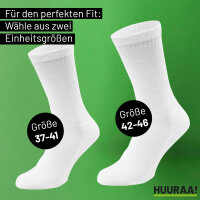 Unisex Socken Bad Hair Day Schriftzug Baumwolle