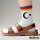 Unisex Socken Türkei Halbmond und Stern Baumwolle