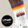 Unisex Socken Grill Queen Flammen Baumwolle