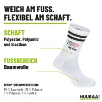 Unisex Socken Peru my love Baumwolle