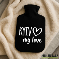 Wärmflasche Kyiv my love