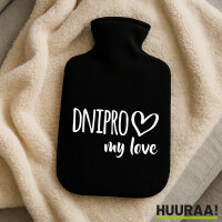Wärmflasche Dnipro my love