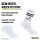 Unisex Socken Merry Christmas Katze Baumwolle