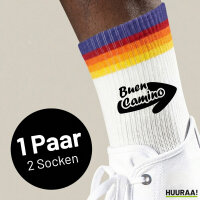 Unisex Socken Buen Camino Pfeil Baumwolle