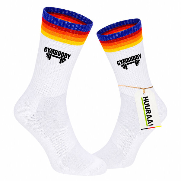 Unisex Socken Gymbuddy Hantel Baumwolle