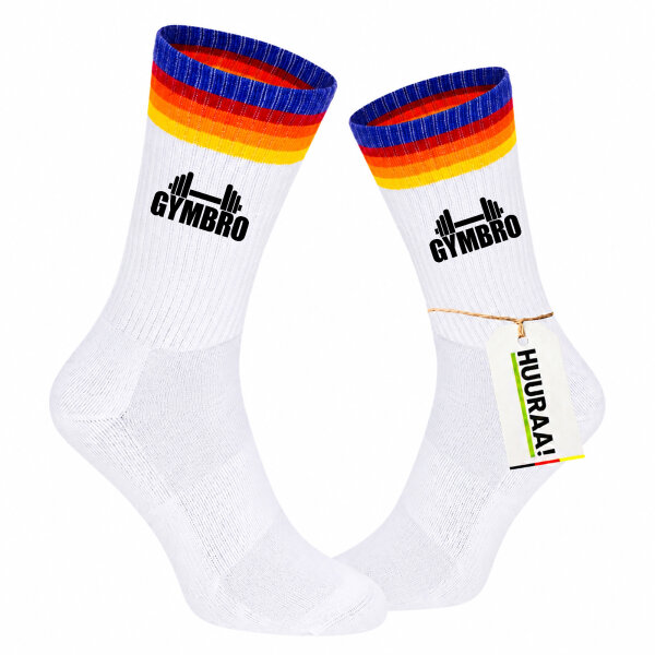 Unisex Socken Gymbro Hantel Baumwolle