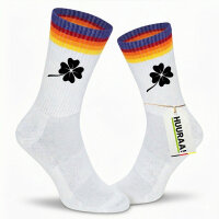 Unisex Socken Kleeblatt Silhouette Baumwolle