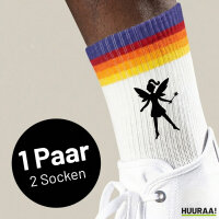 Unisex Socken Fee Fairy Baumwolle