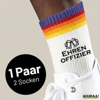 Unisex Socken Ehrenoffizier Sch&uuml;tzenfest Baumwolle