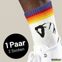 Unisex Socken Rhythmische Sportgymnastik Silhouette...