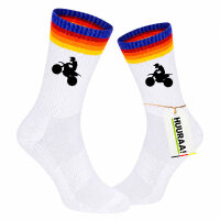 Unisex Socken Motocross Silhouette Baumwolle