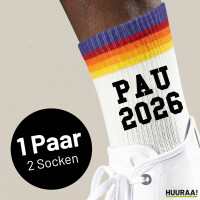 Unisex Socken PAU 2026 Abschluss Spanien Baumwolle